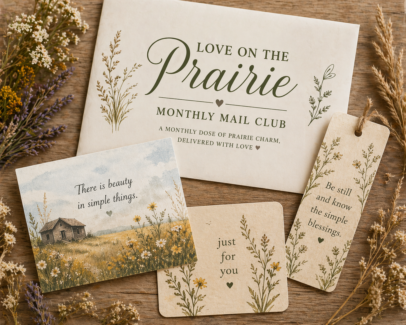 Love on the Prairie Mail Club - Monthly Subscription